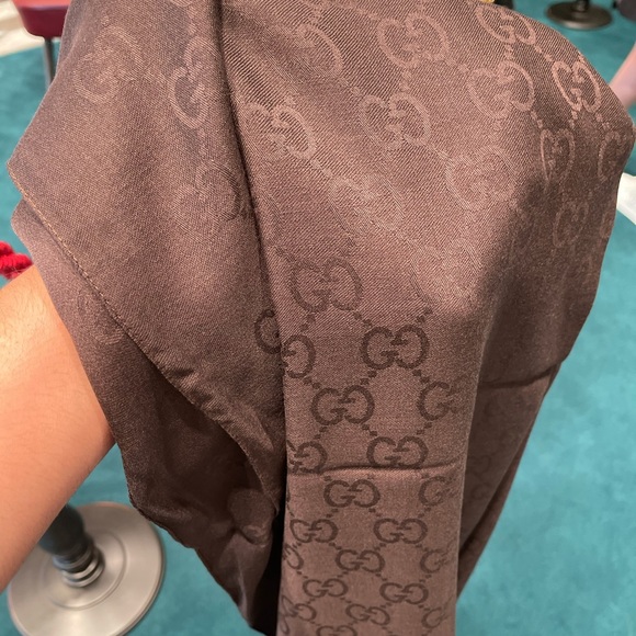Brown Gucci Scarf - Picture 1 of 4